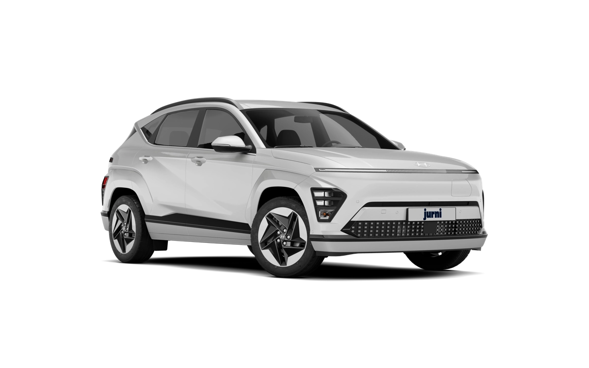 Hyundai Kona, an electric vehicle with a range of 282 miles.